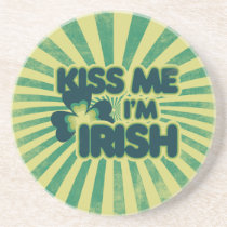 Kiss me I'm Irish coasters