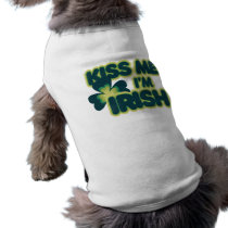 Kiss me I'm Irish pet clothing