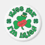 Kiss Me I'm Irish Fridge Magnets