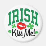 Kiss Me I'm Irish Fridge Magnets