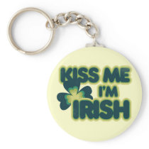 Kiss me I'm Irish keychains