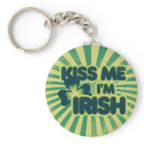 Kiss me I'm Irish keychains