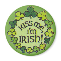 Kiss Me I'm Irish - Magnet