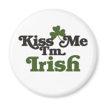 Kiss me Im Irish magnets
