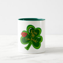 kiss me I'm Irish Mugs