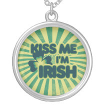 Kiss me I'm Irish necklaces