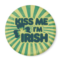 Kiss me I'm Irish magnets