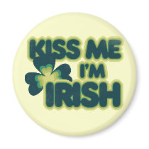 Kiss me I'm Irish magnets