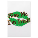 Kiss Me I'm Irish stationery