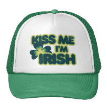 Kiss me I'm Irish hats