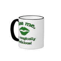Kiss Me I'm Magically Delicious Mugs