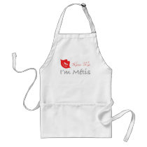 Kiss Me - I'm Metis - Apron