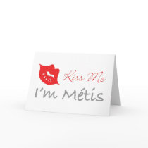 Kiss Me - I'm Metis - Valentine Card