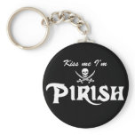 Kiss me I'm Pirish keychains