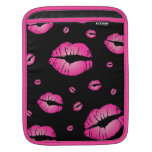 Kiss Me Love Lips iPad Sleeve