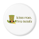 Kiss Me Fridge Magnet