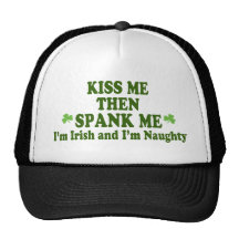 Kiss Me Then Spank Me Gift Hats