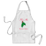 Kiss Me Under the Mistletoe aprons