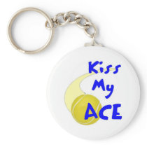 Kiss my Ace Key Chain