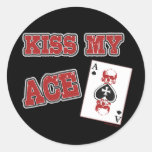 Kiss My Ace Sticker