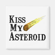 Kiss My Asteroid Magnets