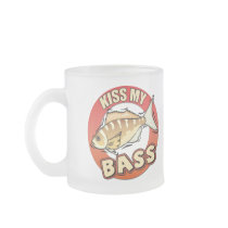 Kiss My Bass Fishing T-shirts Gifts Coffee Mug