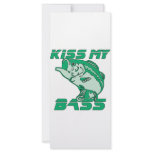 Kiss My Bass Personalized Rack Card