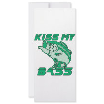 Kiss My Bass Personalized Rack Card