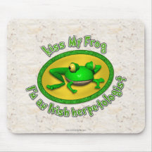 Kiss My Frog... Mousepad