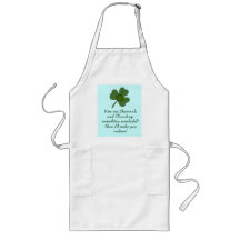 Kiss my Shamrock Apron