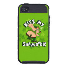 Kiss My Shamrock iPhone4 Skinit Case iPhone 4 Covers