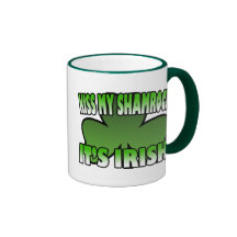 Kiss My Shamrock It's Irish Mug