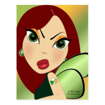 Kiss My Shamrock! Postcard