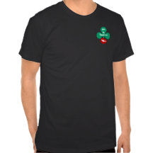 Kiss My Shamrock! St Patricks Day Lips Party Tops Tees