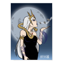 Kiss of Death: Evil Queen Blowing Kisses Art Print posters