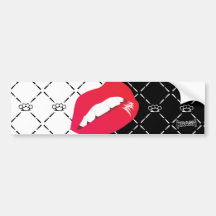 kiss of life and death bumper sticker