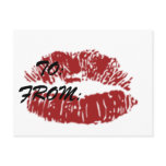 Kiss on a Card Post Cards