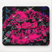 Kiss, Smooch Mouse Pads