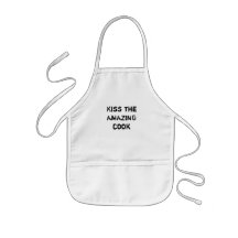 Kiss the AMAZING cook Aprons