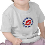 Kiss the Birthday Boy! Birthday Party Flirt T Shirts
