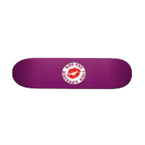 Kiss the Birthday Girl! Birthday Party Flirt Skateboard