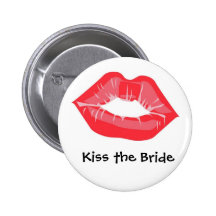 Kiss the Bride Button