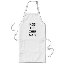 KISS THE CHEF MAN APRON