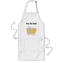 Kiss The Cook Custom Tableware Apron