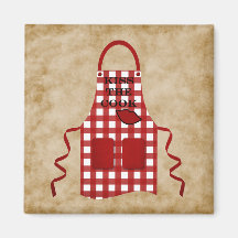 Kiss The Cook Refrigerator Magnet