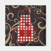Kiss The Cook Refrigerator Magnet