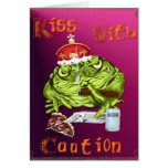 Kiss With Caution Card