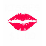 Kisses $1.00 t-shirts