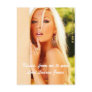 Kisses, from me to you! Love Lauren Jones Post Card