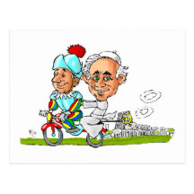 Kisses from Vatican RATZINGER Post Card